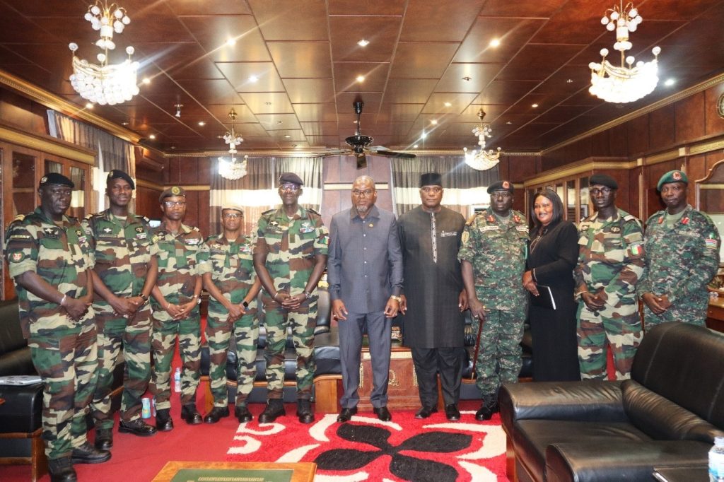 Chief of General Staff of The Senegalese Armed Forces Pays Courtesy Call on VP Jallow